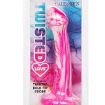 Twisted Love Twisted Bulb Tip Probe Silicone Anal Probe - Pink