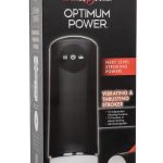 Optimum Power Vibrating and Thrusting Stroker - Black