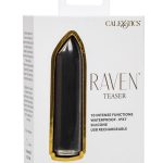 Raven Teaser Rechargeable Silicone Bullet - Black