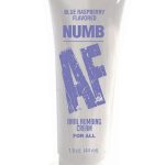 Numb AF Anal Numbing Flavored Cream - Blue Raspberry