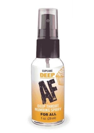 Deep AF Deep Throat Numbing Spray - Cupcake