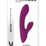 Playboy Bitty Bunny Rechargeable Silicone Rabbit Vibrator - Pink