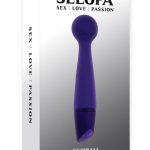 Selopa Gumball Rechargable Silicone Vibrating Wand - Purple