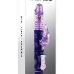 Selopas Bunny Thruster Rechargeable Rabbit Vibrator - Purple