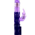 Selopas Bunny Thruster Rechargeable Rabbit Vibrator - Purple