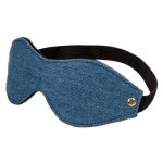 Ride `em Premium Denim Collection Eye Mask - Blue