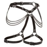 Euphoria Collection Multi Chain Thigh Harness - Plus Size - Black