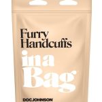 In a Bag Furry Handcuffs - Black