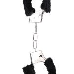 In a Bag Furry Handcuffs - Black