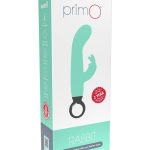 PrimO Rabbit Rechargeable Silicone Vibrator - Teal