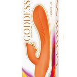 Goddess Lavish Desire Rechargeable Silicone Vibrator - Orange