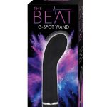 The Beat G-Spot Rechargeable Silicone Wand - Black