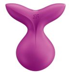 Satisfyer Viva La Vulva 3 Rechargeable Silicone Clitoral Stimulator - Violet