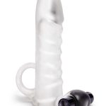 Size Up Clear View Vibrating Penis Extender 2in