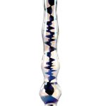 Playboy Jewels Wand Glass Probe - Clear/Black