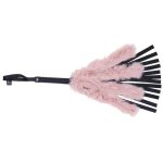 Sex and Mischief Brat Faux Fur Flogger Pink/Black