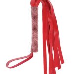 Sex and Mischief Amor Sparkle Flogger - Red