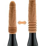 Dr. Skin Silicone Dr. Arthur Rechargeable Thrusting Gyrating Vibrating Dildo 10.5in - Vanilla