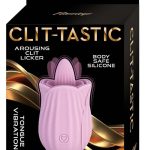 Clit-Tastic Arousing Clit Licker Rechargeable Silicone Clitoral Vibrator - Pink