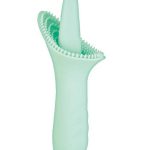 Clit-Tastic Luscious Clit Licker Rechargeable Silicone Clitoral Vibrator - Aqua