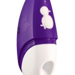 Romp Free Rechargeable Clitoral Air Stimulator - White/Purple