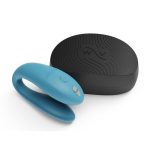 We-Vibe Sync Go App Control Rechargeable Silicone Couples Vibrator - Turquoise