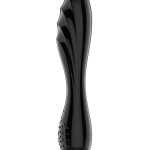 Satisfyer Dazzling Crystal 1 Glass Dildo - Black