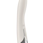 Satisfyer Spinning Vibe 1 Rechargeable Silicone Rotating G-Spot Vibrator - Beige