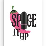 NaughtyVibes Spice It Up Greeting Card