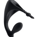 Gender X Back It Up Rechargeable Silicone Vibrating Butt Plug with Remote - Black