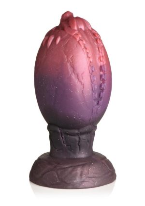 Creature Cocks Dragon Hatch Silicone Egg - Large - Multicolor