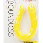 Boundless AC/DC Silicone Bendable Double Dong - Yellow