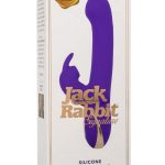 Jack Rabbit Signature Rechargeable Silicone Suction Rabbit Vibrator - Purple