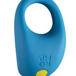 Romp Juke Rechargeable Silicone Cock Ring - Blue