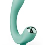 JimmyJane Reflexx Rabbit 2 Rechargeable Silicone Vibrator - Teal