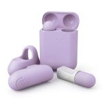 JimmyJane Hello Touch Pro Rechargeable Finger Massagers with Remote - Lavender/White