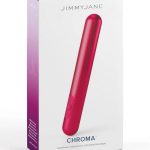 JimmyJane Chroma Metal Rechargeable Vibrator 5.5In - Pink