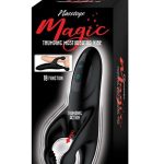 Magic Thumping Rechargeable Masturbator - Black