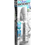 Pump Worx Max Boost Pro Flow Rechargeable Penis Pump - White