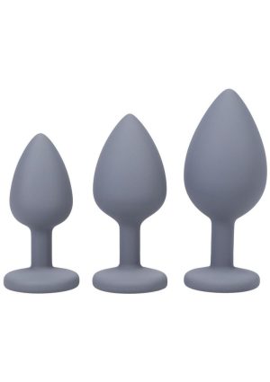 A-Play Silicone Anal Trainer Set - Gray