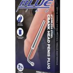 Blue Line Crank Head Penis Plug -Stainless Steel