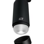 PDX Plus Fap Flask Thrill Seeker Stroker - Frosted/Black