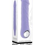 Purple Fantasy Rechargeable Silicone Vibrator - Purple