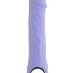 Purple Fantasy Rechargeable Silicone Vibrator - Purple