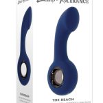 Zero Tolerance Reach Rechargeable Silicone Anal Plug - Blue