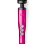 Doxy Die Cast 3R Wand Rechargeable Vibrating Body Massager - Hot Pink