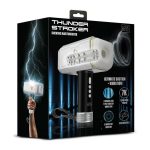 LoveBotz Thunder Rechargeable Stroker Sucking Masturbator - Silver/Black