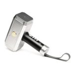 LoveBotz Thunder Rechargeable Stroker Sucking Masturbator - Silver/Black