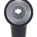 Playboy Come Along Dual End Rechargeable Masturbator - Black/Clear