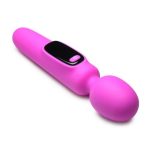 Bang! Digital Rechargeable Silicone Wand Vibrator - Purple